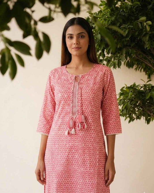 Pure Cotton Only Single Kurta Set