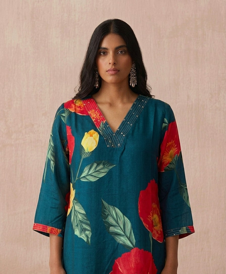 Pure Muslin Only Kurta Straight LC0119