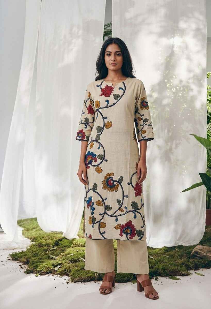 Pure Cotton Digital Print Dupatta Set CS0303