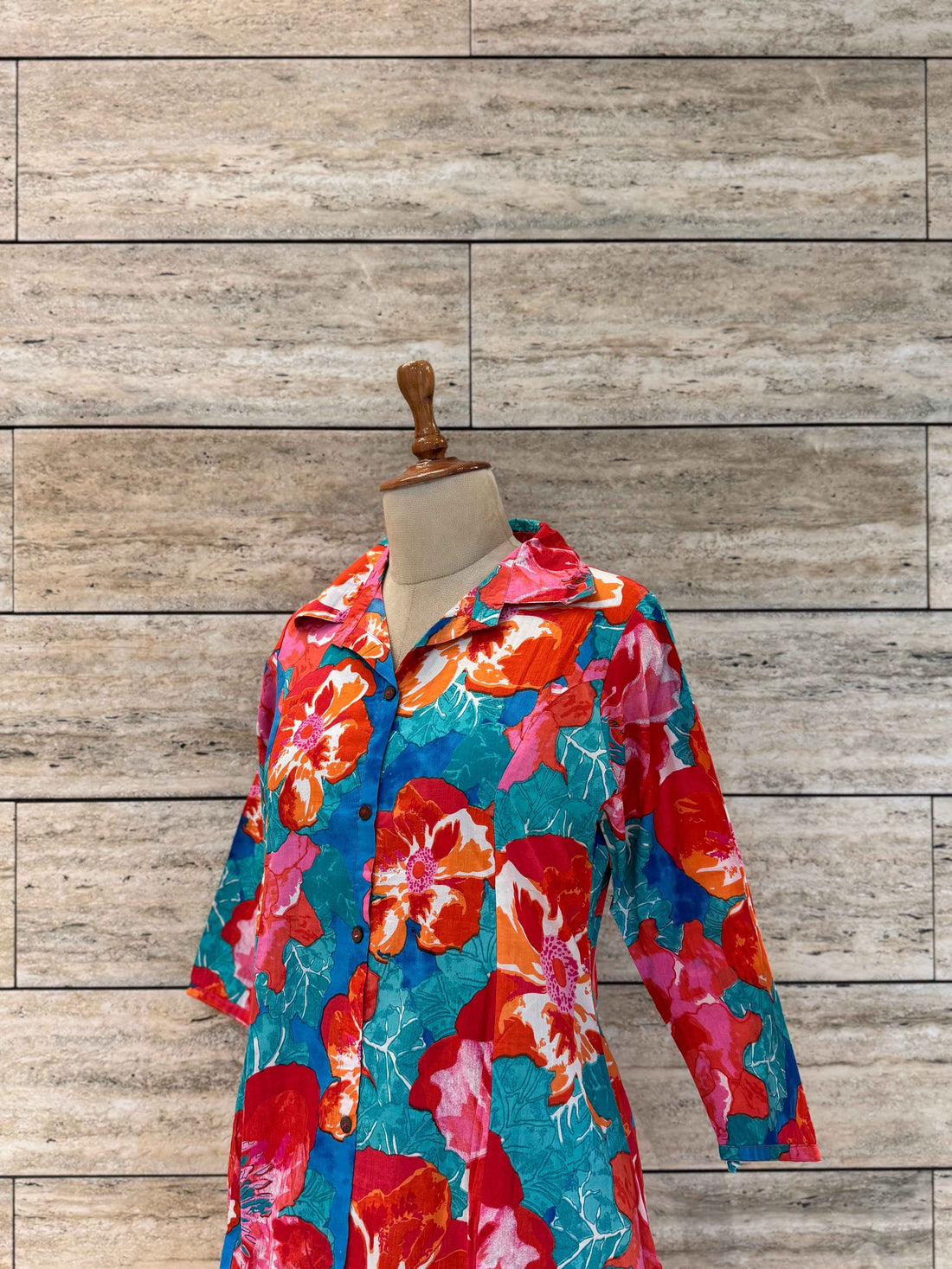 Floral Print Pure Cotton Long Co Ord Collection LC001