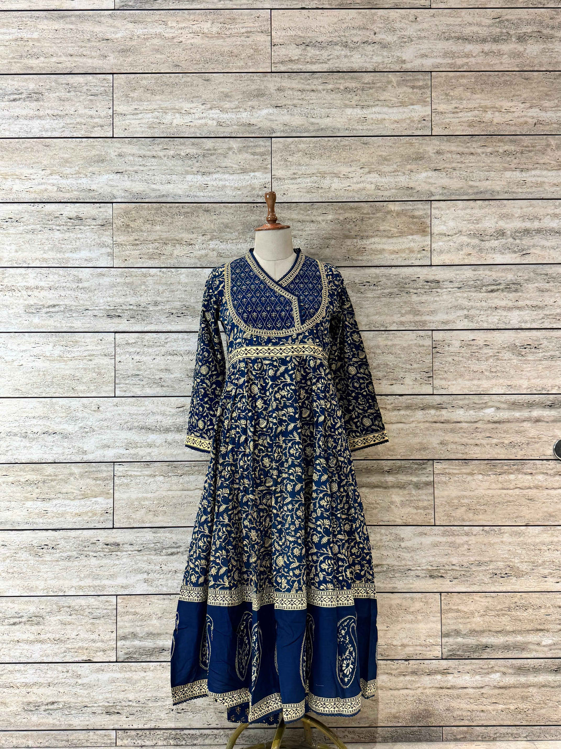 Pure Cotton Anarkali Dupatta Set