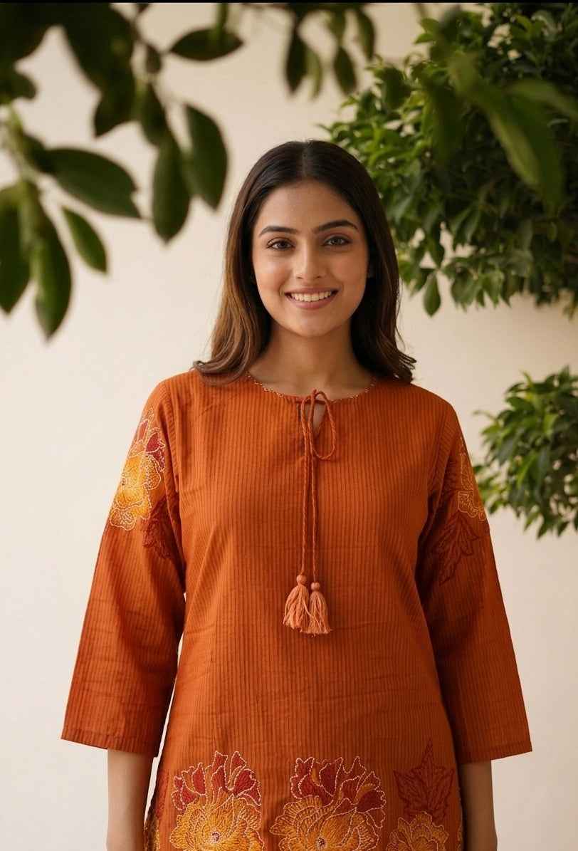 Pure Cotton Co-Ord Set