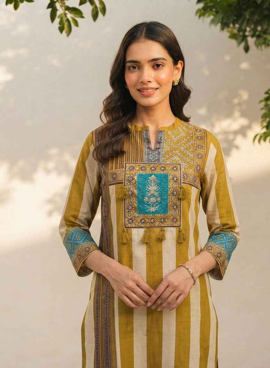Pure Cotton Dupatta Set With Digital Print CS0301