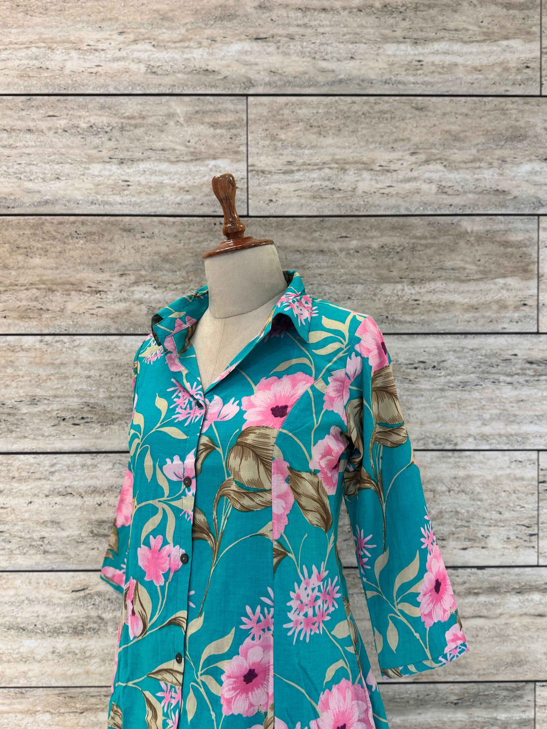 Floral Print Pure Cotton Long Co Ord Collection LC001