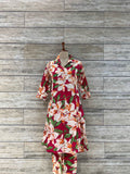 Floral Print Pure Cotton Long Co Ord Collection LC001