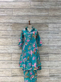 Floral Print Pure Cotton Long Co Ord Collection LC001