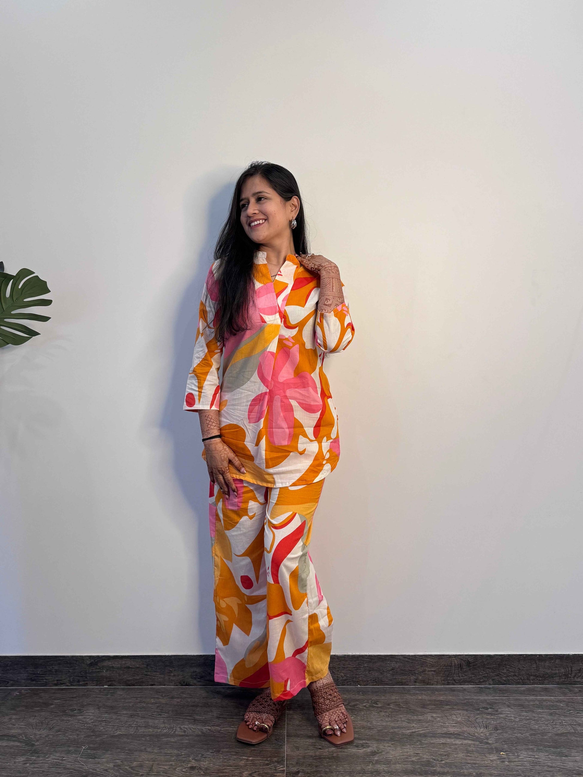 Abstract print Co Ord Set CS0020