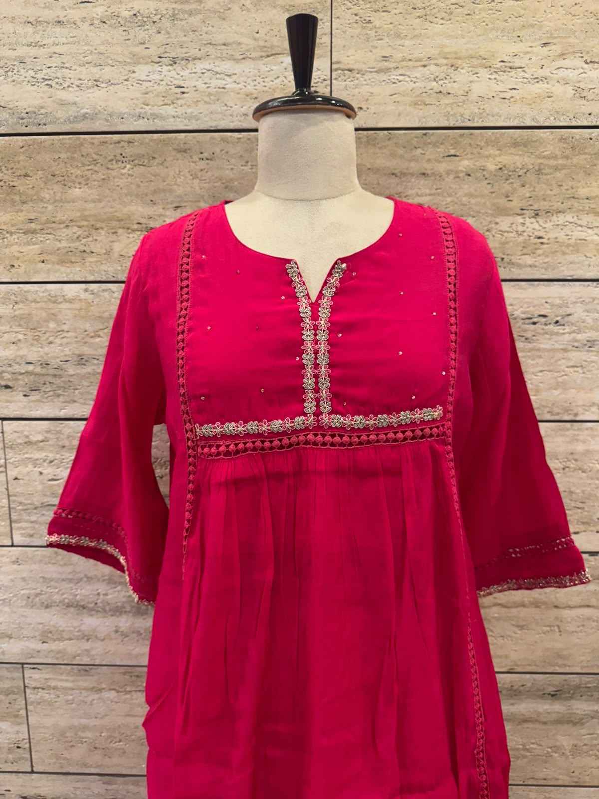 Premium Mul Chanderi Silk Dupatta Set