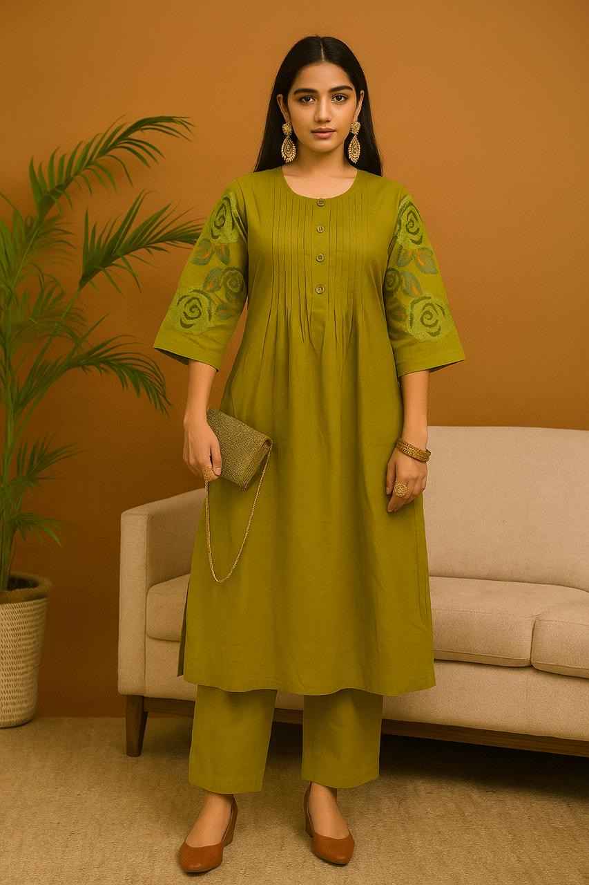 Cotton Two Piece Pant Set - SP015