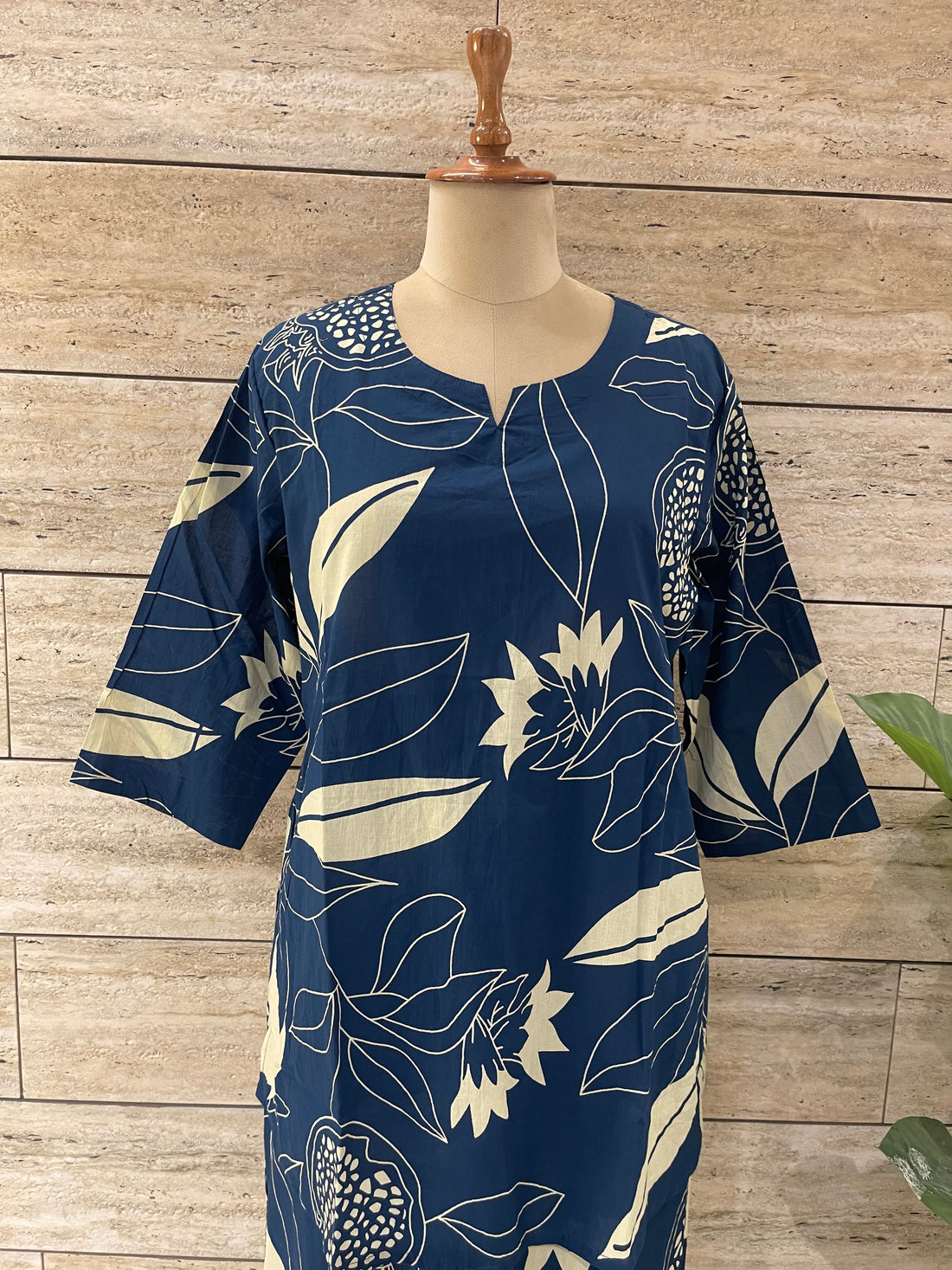 Pure Cotton Two Piece Co Ord Sets Plus Size COS010