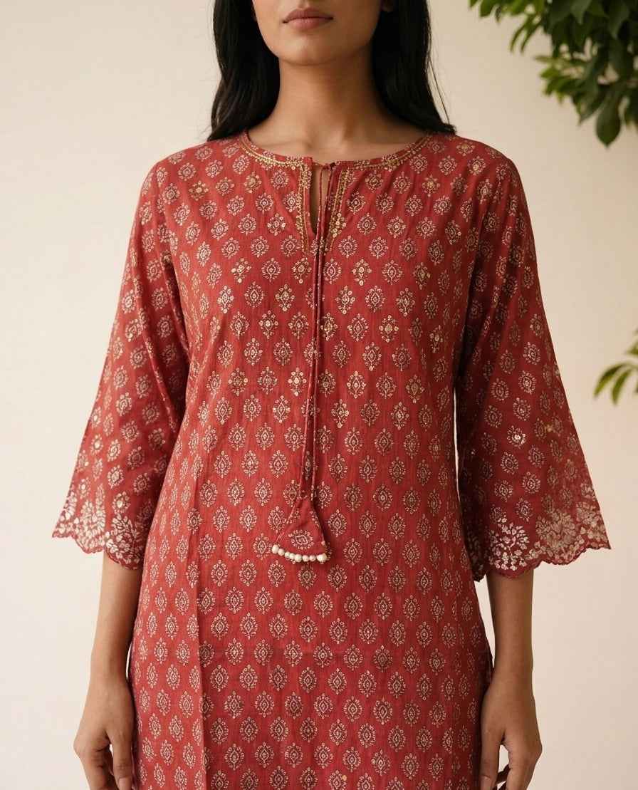 Pure Cotton Only Single Kurta Set 91