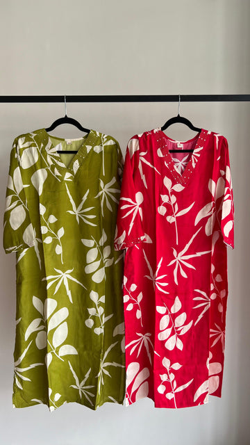 Pure Muslin Only Kurtas Set OK014