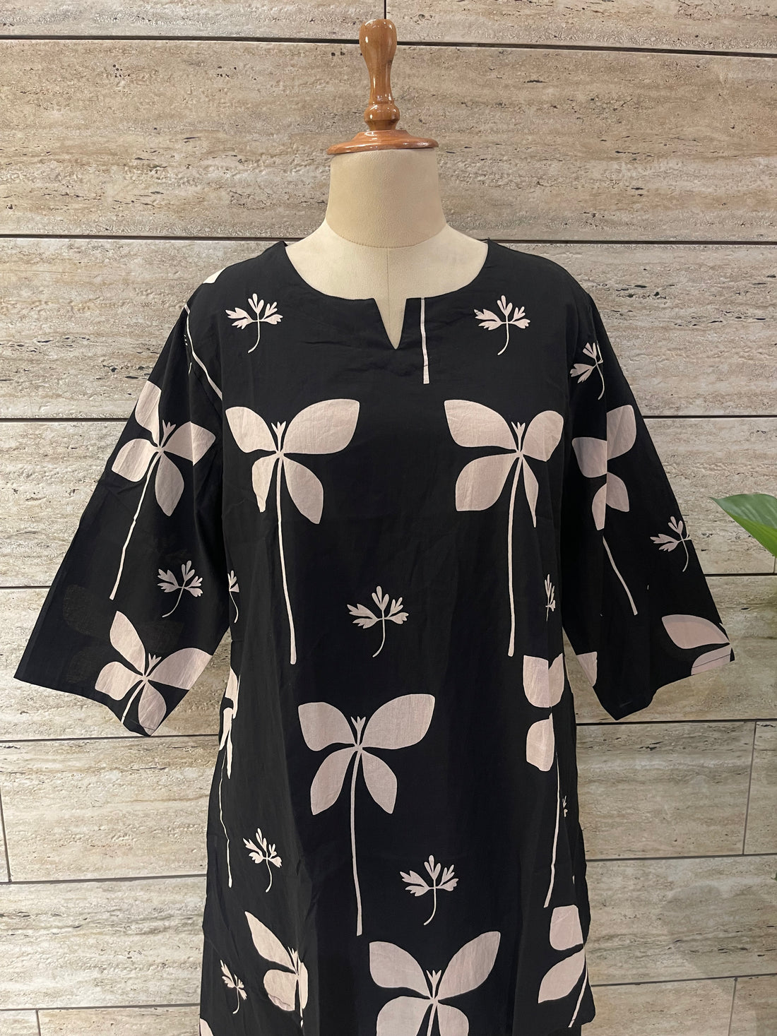 Pure Cotton Two Piece Co Ord Sets Plus Size  COS011