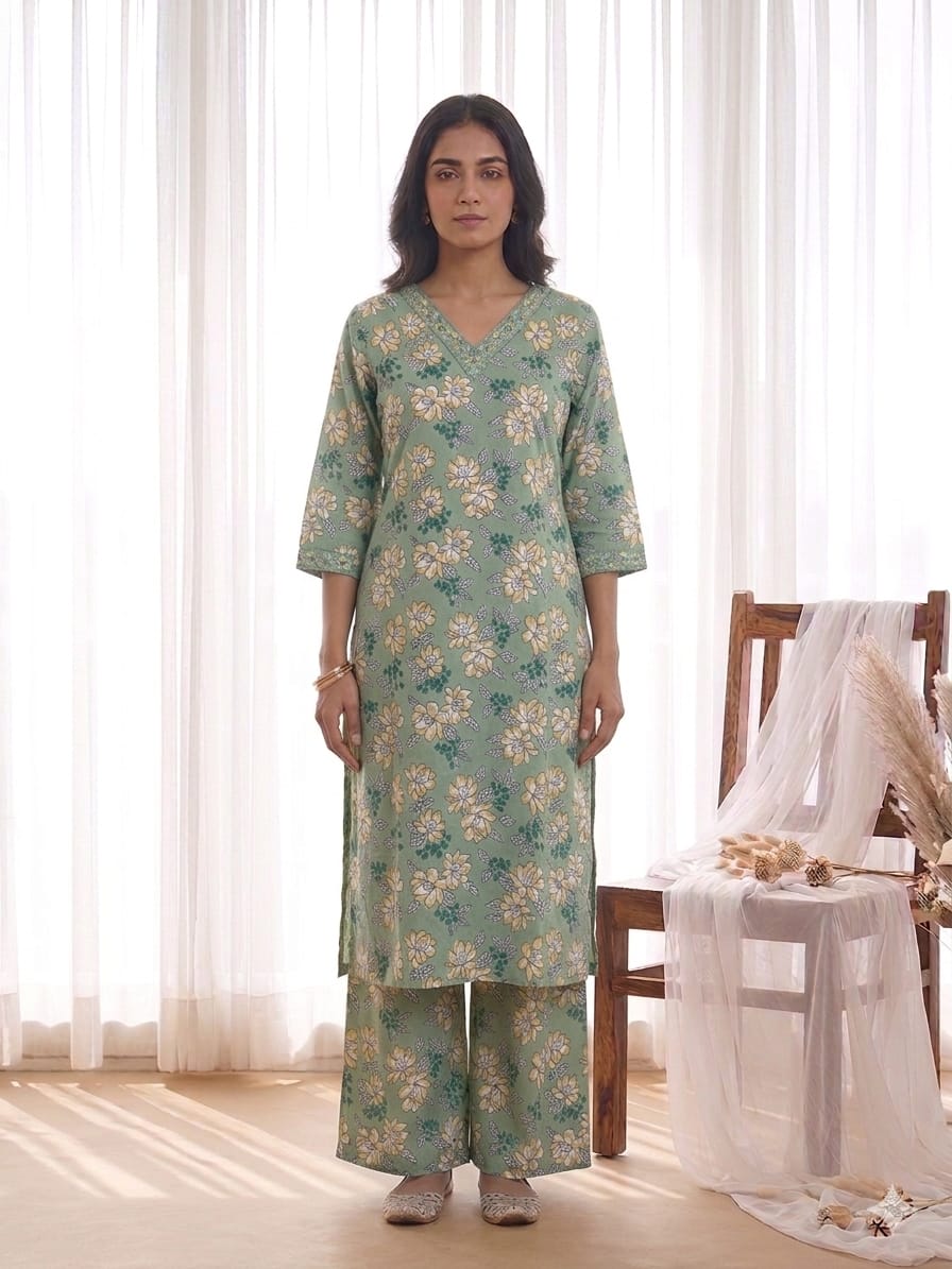Straight Fit Only Kurta In Pure Cotton OK009