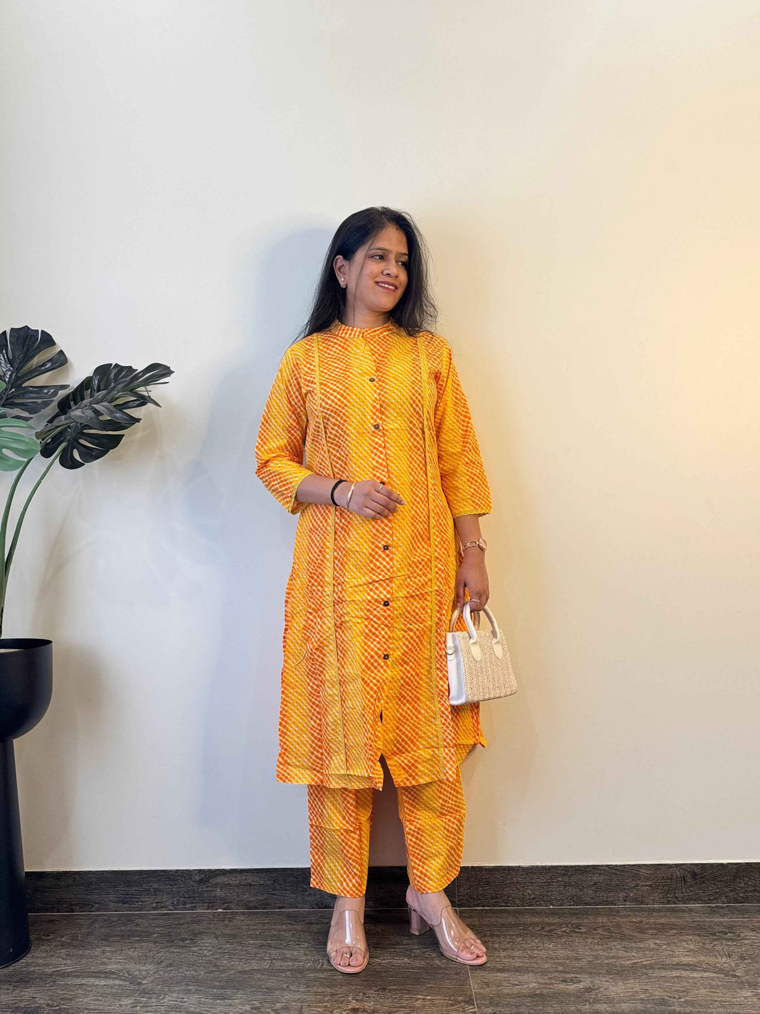 Pure Cotton A Line Co Ords Set