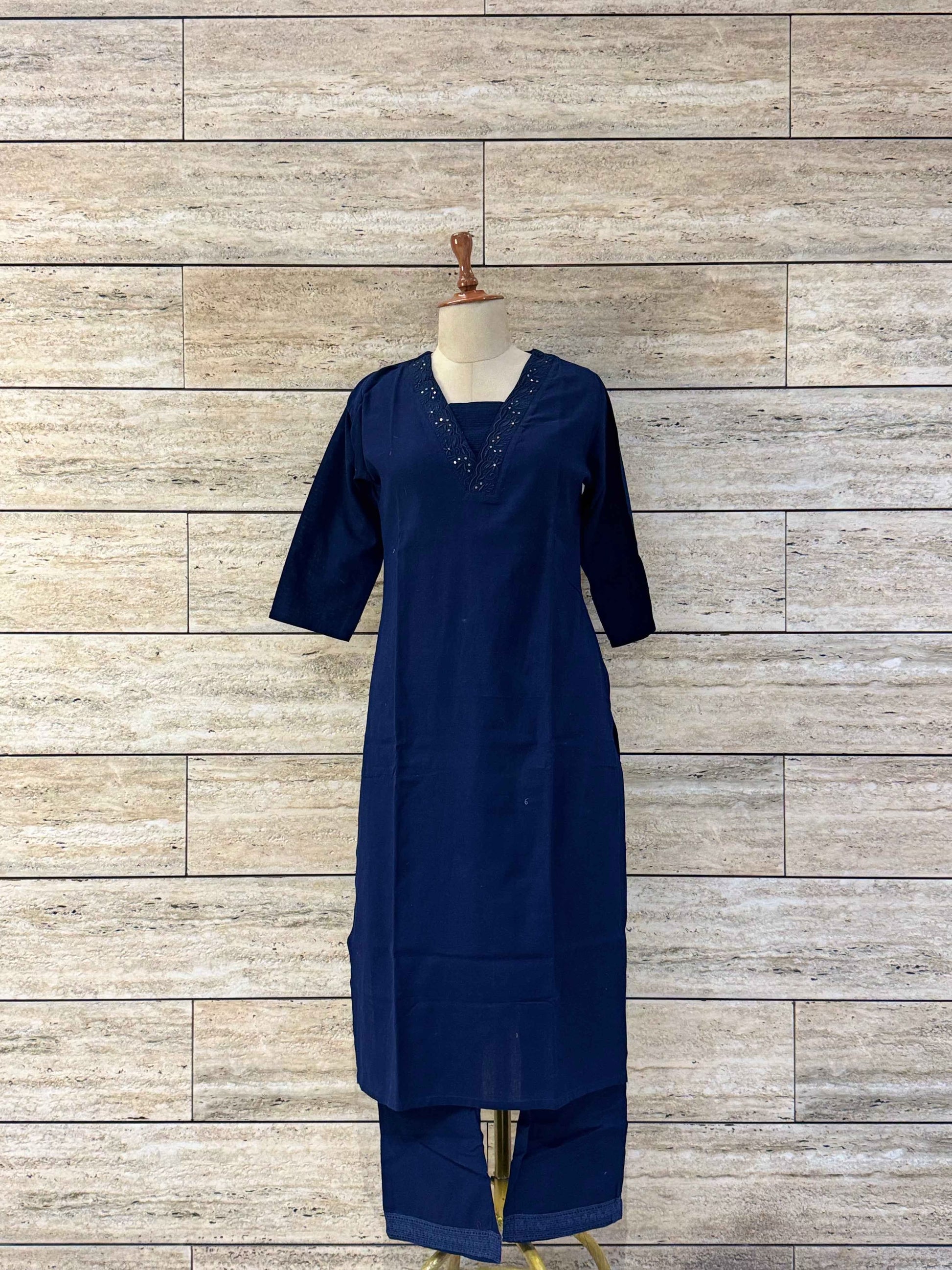 Pure Cotton Two Piece Pant Set RS023