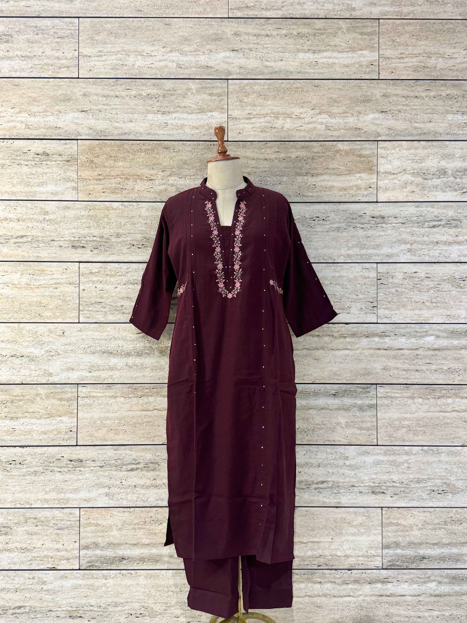 Pure Cotton Two Piece Pant Set RS025