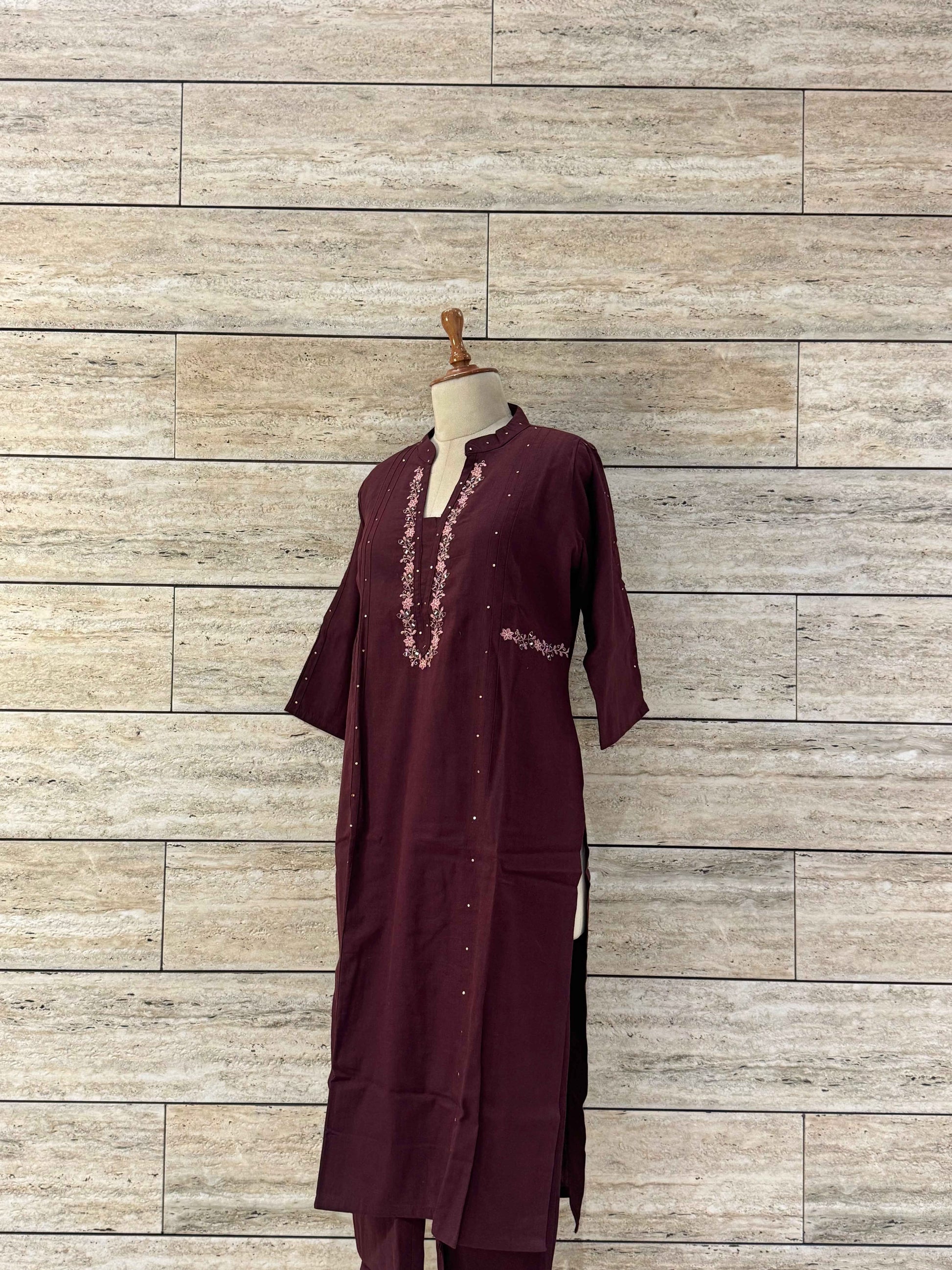 Pure Cotton Two Piece Pant Set RS025