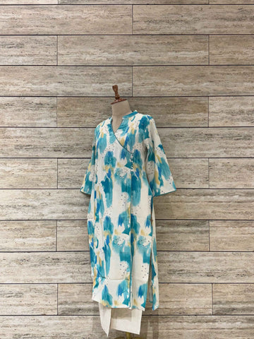 Angrakha Two Piece pure cotton pant sets AFR017