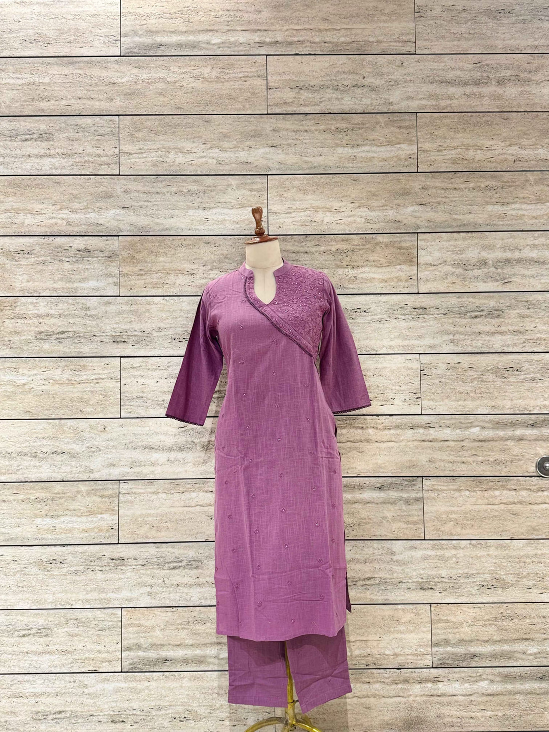 Angrakha Two Piece pure cotton pant sets AFR016