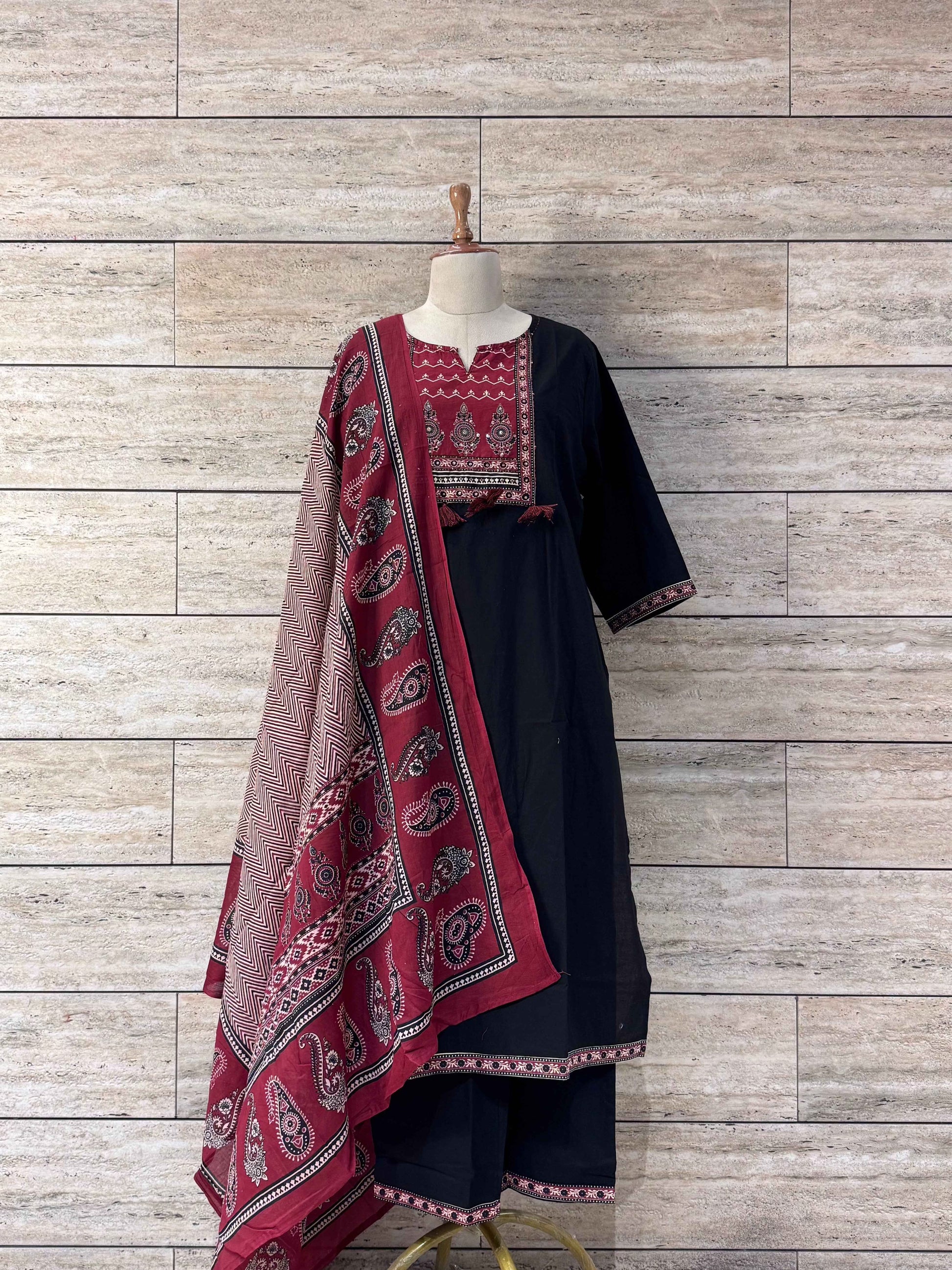 Plus size Cotton suit. - PSS002 (Copy)