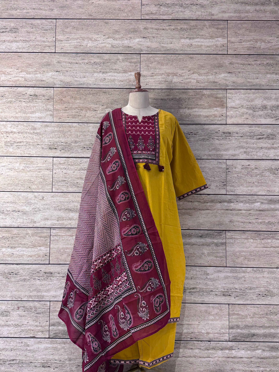 Plus size Cotton suit. - PSS002 (Copy)