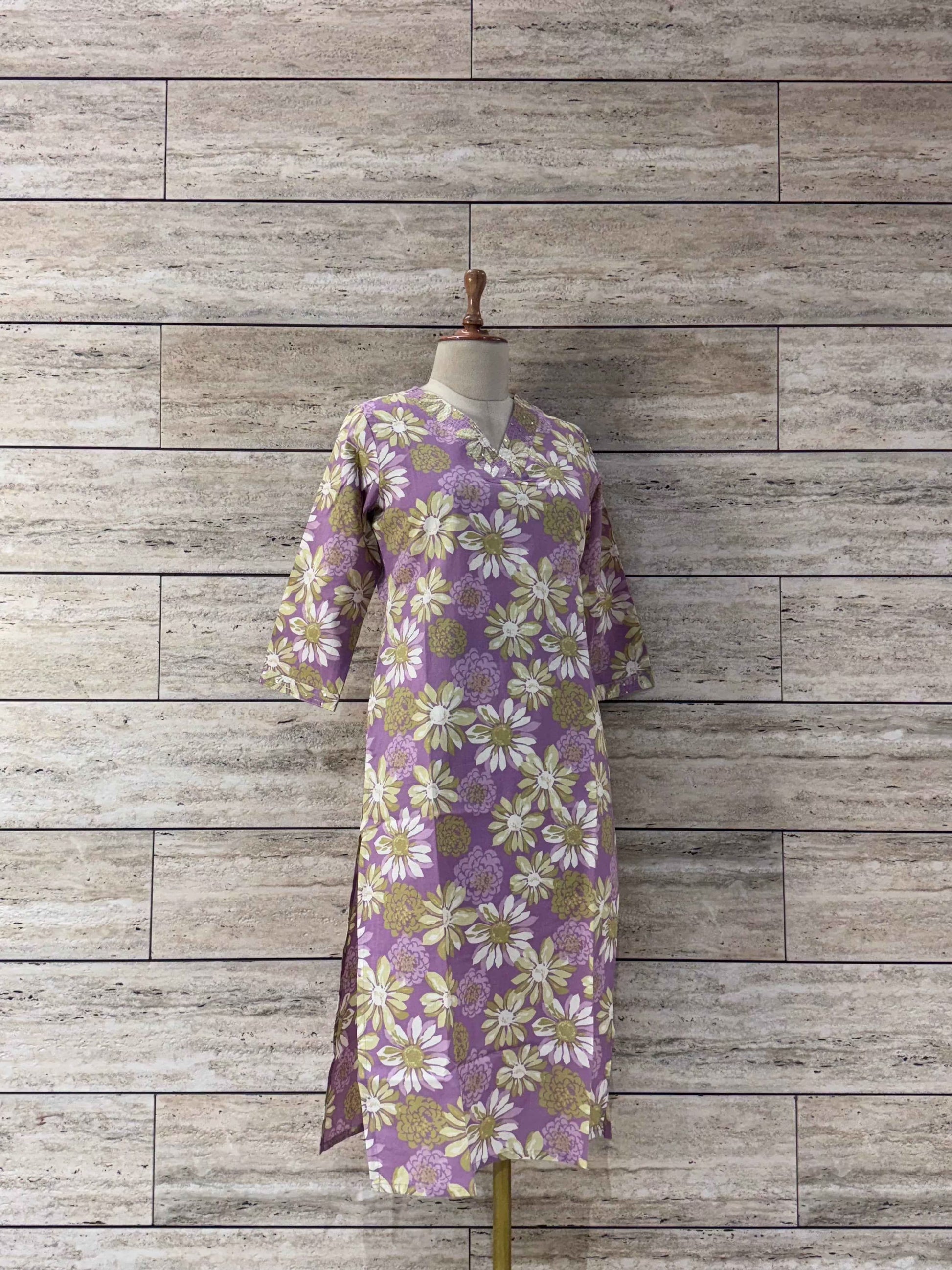 Pure Cotton Straight Fit Kurta - OK003