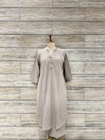 V Neck Two Piece Apple Cut pant Set RS049