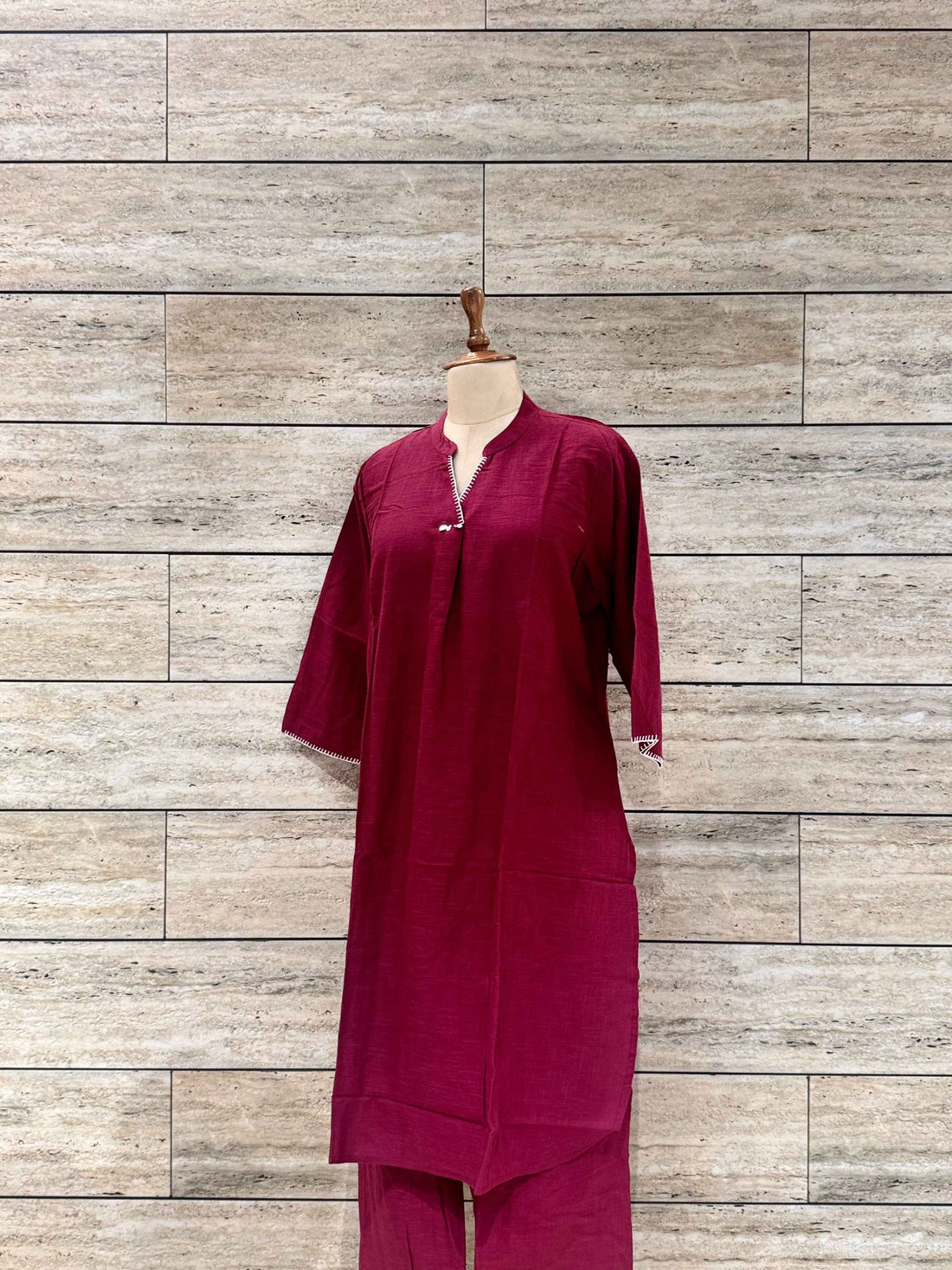 Cotton Flex Two Piece Pant Set RS038