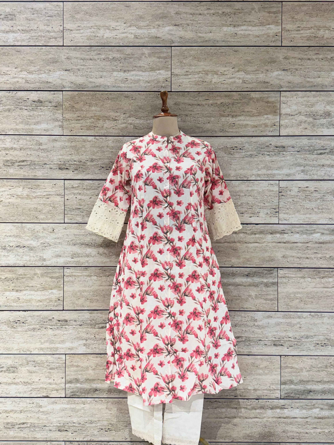 Floral Print Two Piece Pant Set RS055