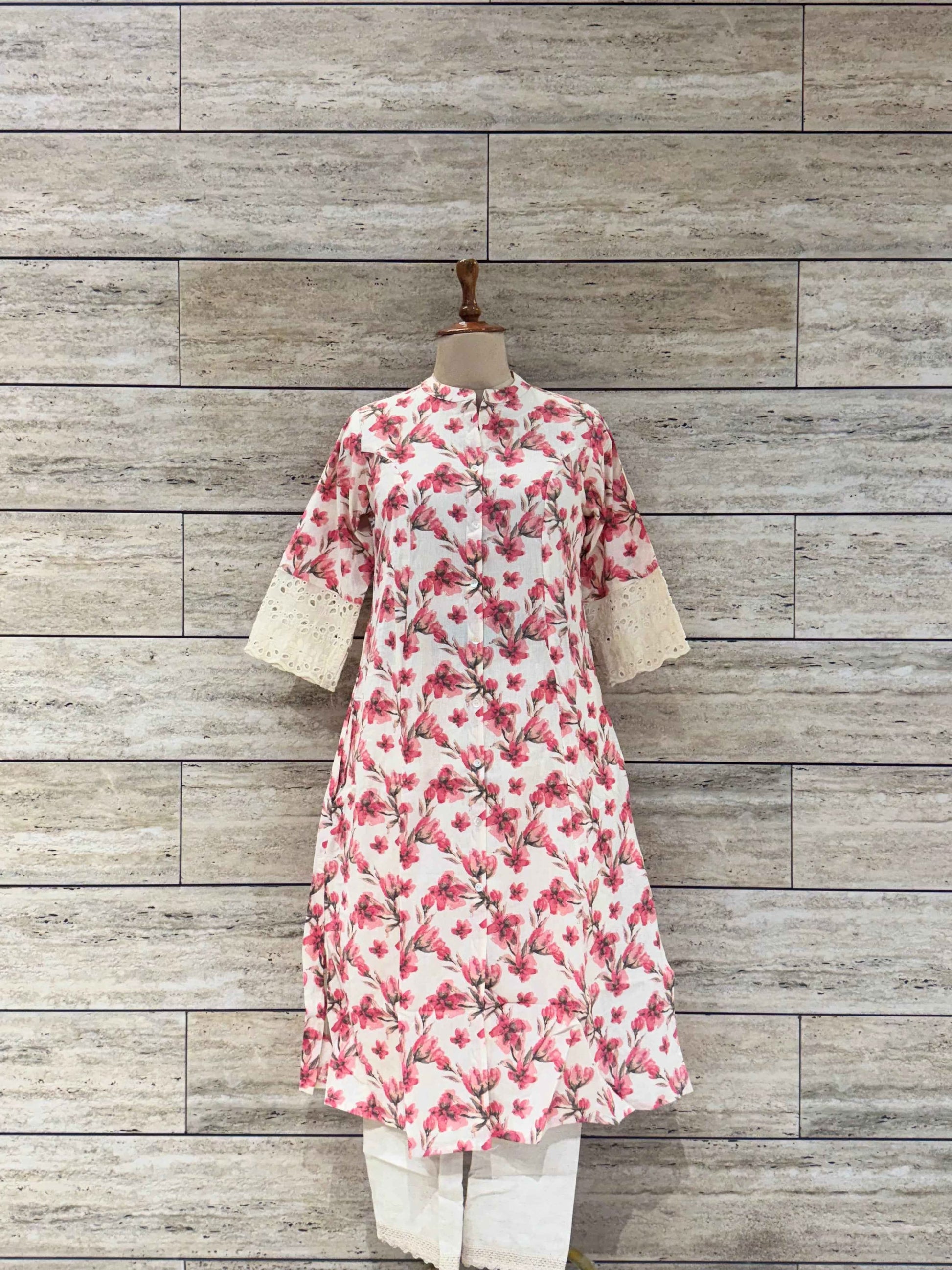 Floral Print Two Piece Pant Set RS055