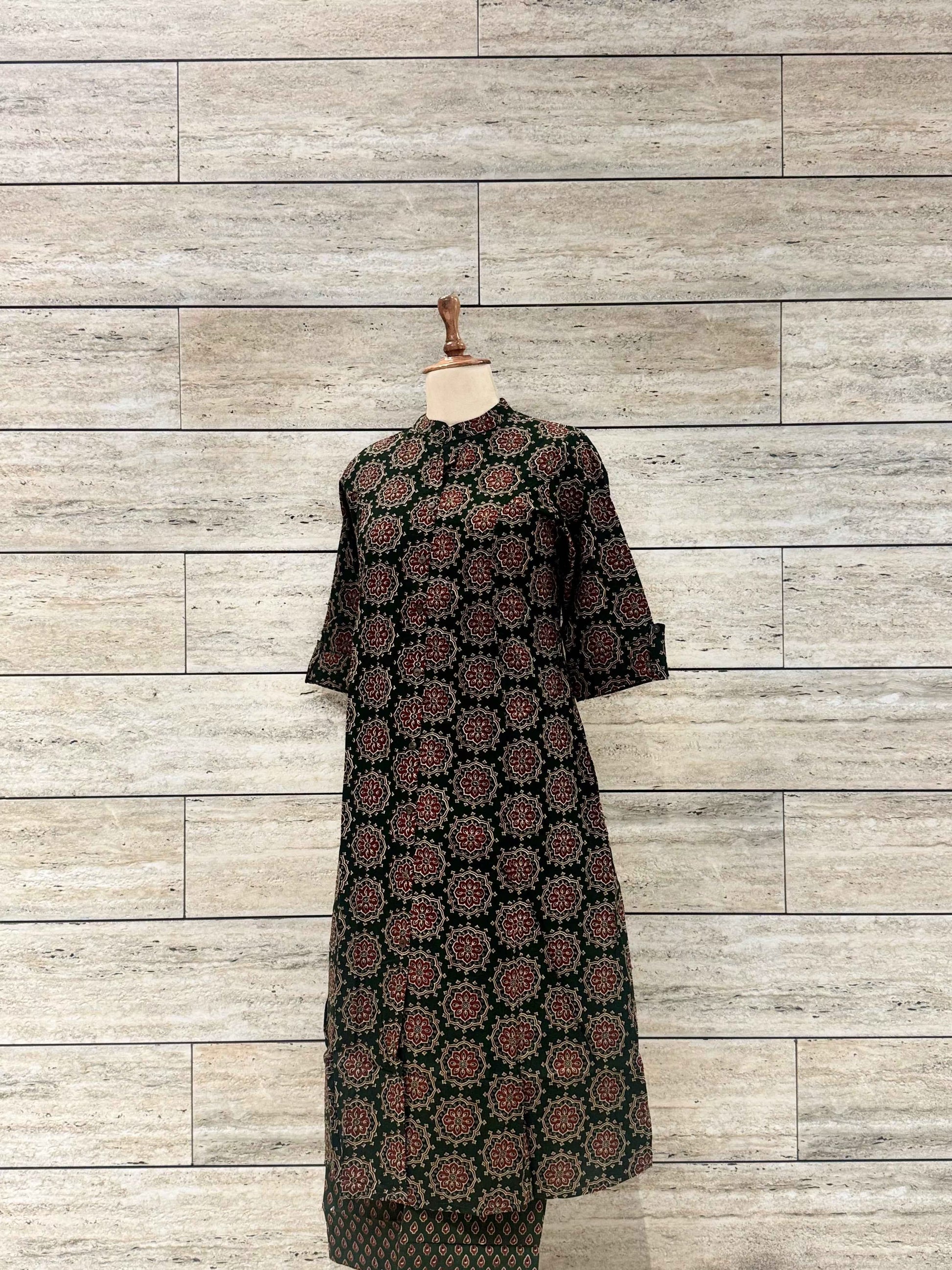 Floral Print Two Piece Pant Set RS033