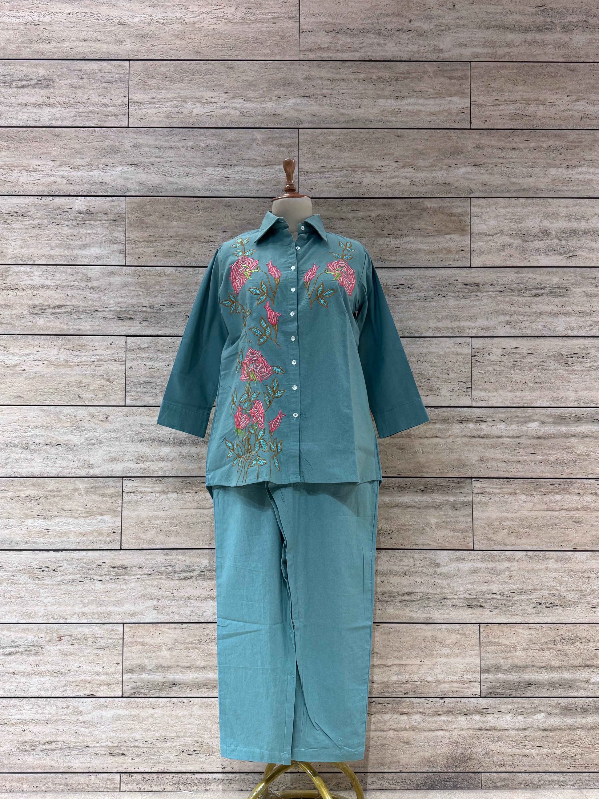 Cotton flex two piece Co Ord sets.