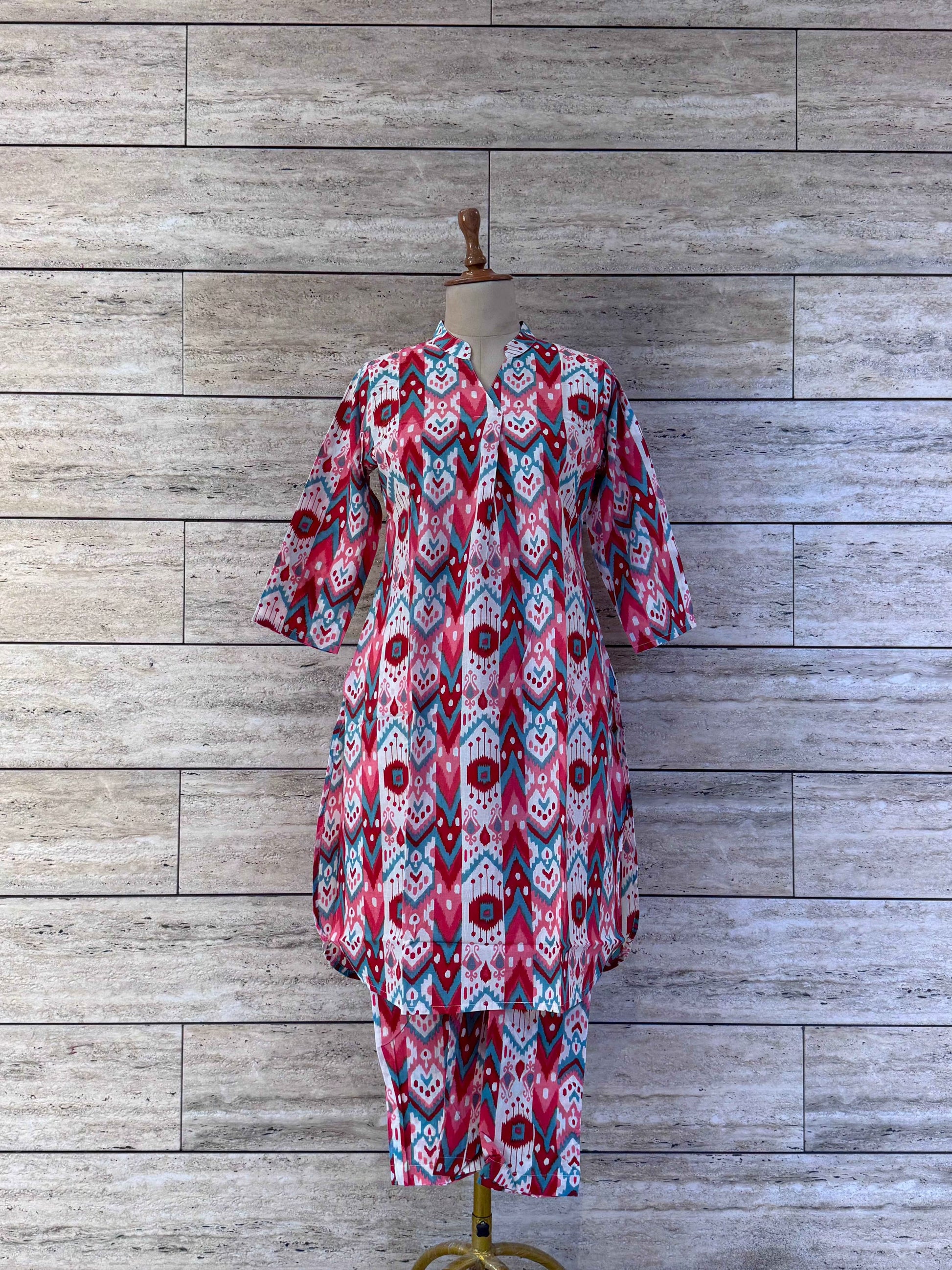 Apple Cut Cotton Co Ord Sets - COS015