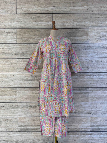 Apple Cut Cotton Co Ord Sets - COS016