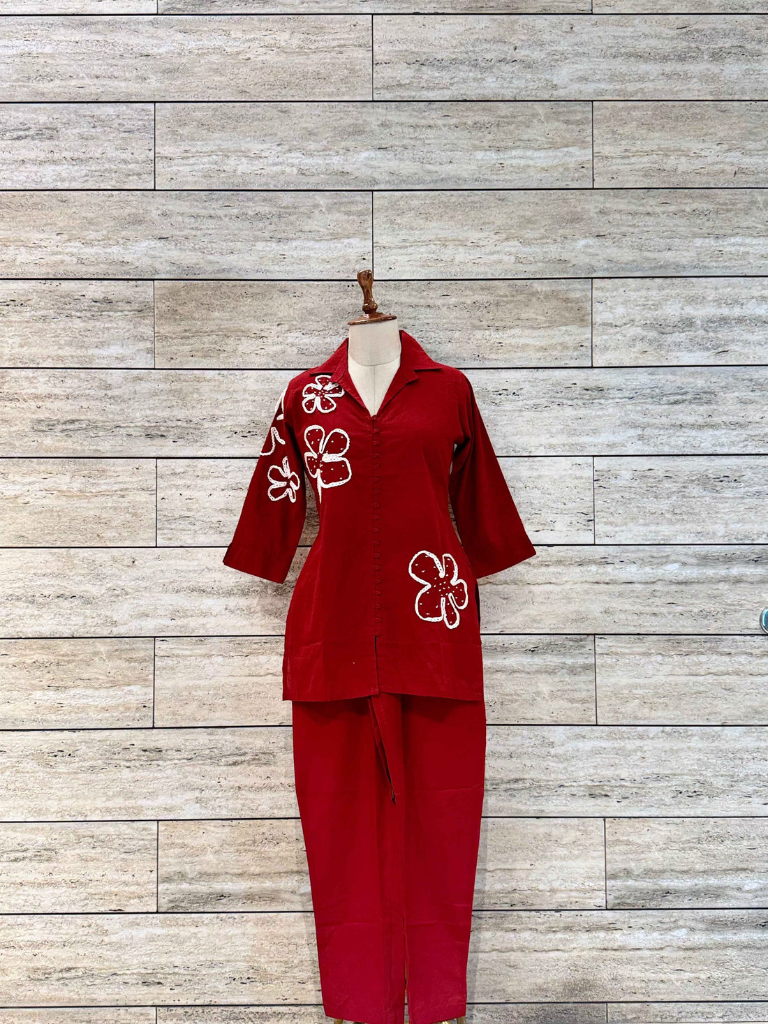 Pure Cotton Two Piece Co Ord Set