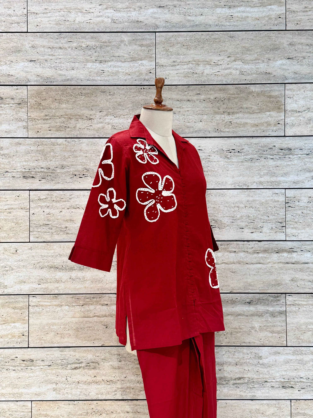 Pure Cotton Two Piece Co Ord Set