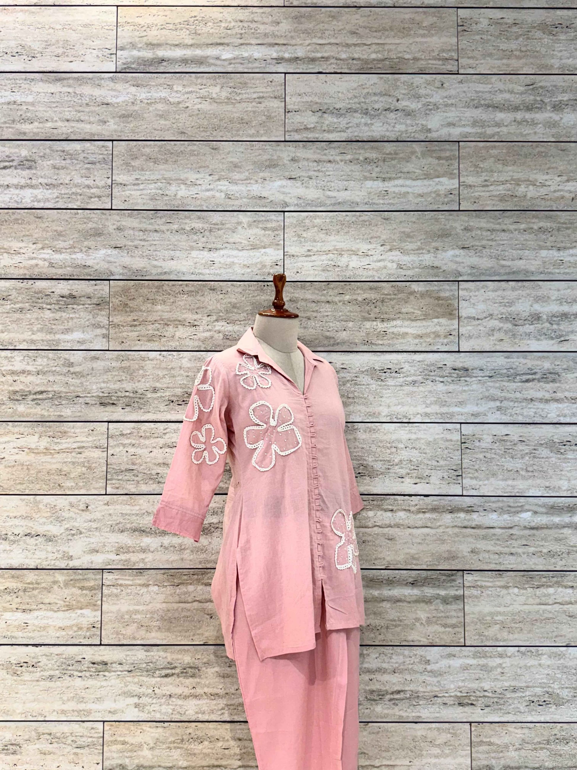Pure Cotton Two Piece Co Ord Set