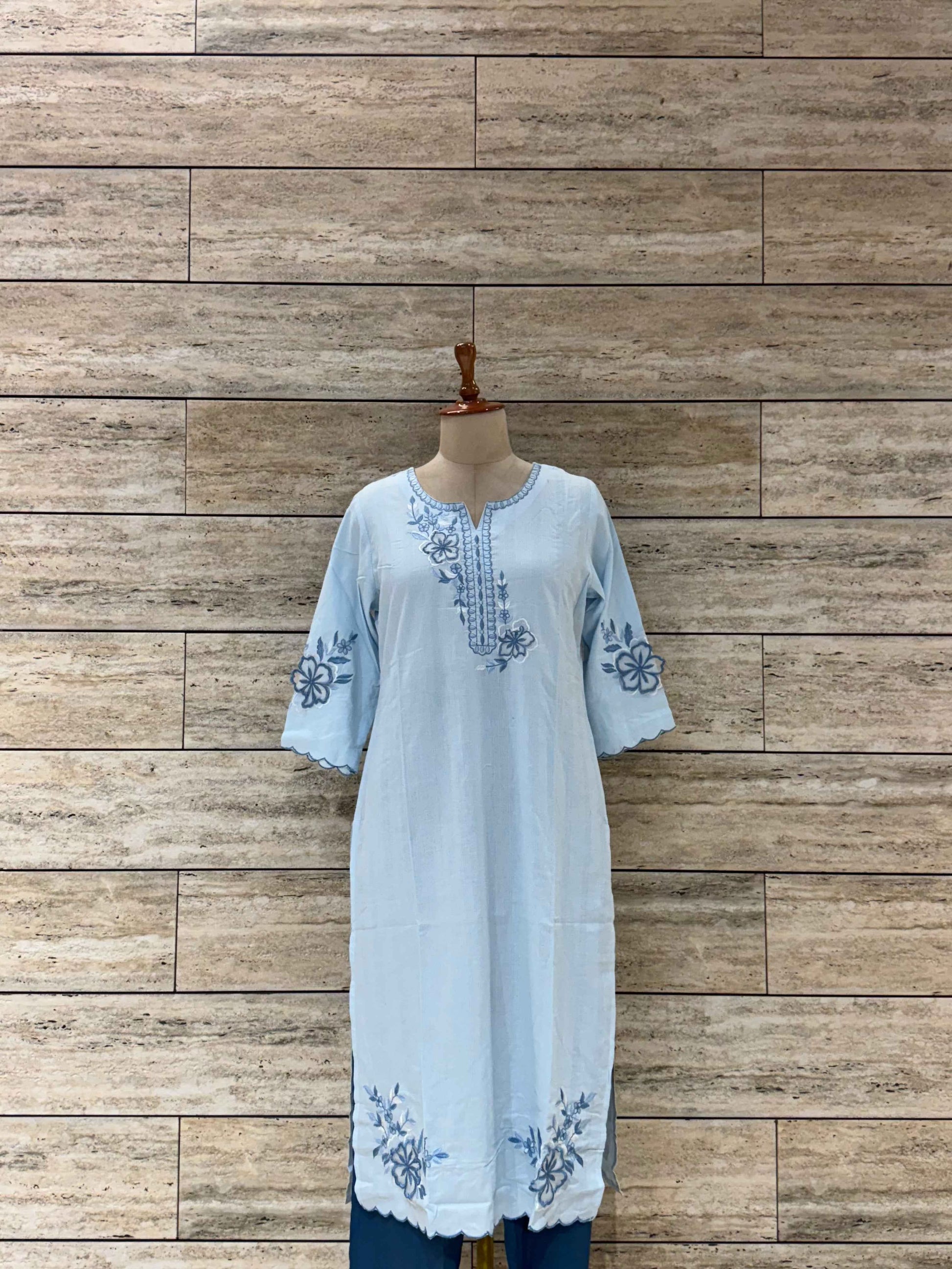 Pure Cotton Dupatta Set