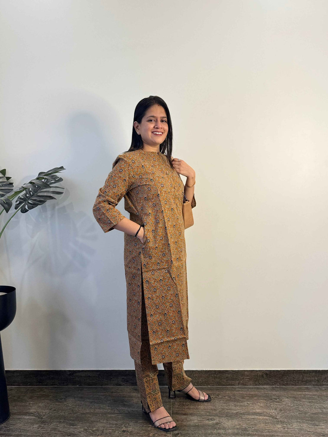 Pure Cotton Printed Two Piece Pant Set