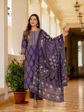 Handblock Pure Cotton Dupatta Set - CS051