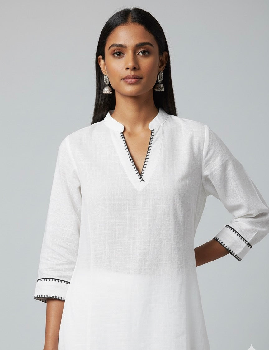 Cotton Flex Two Piece Pant Set  FL073