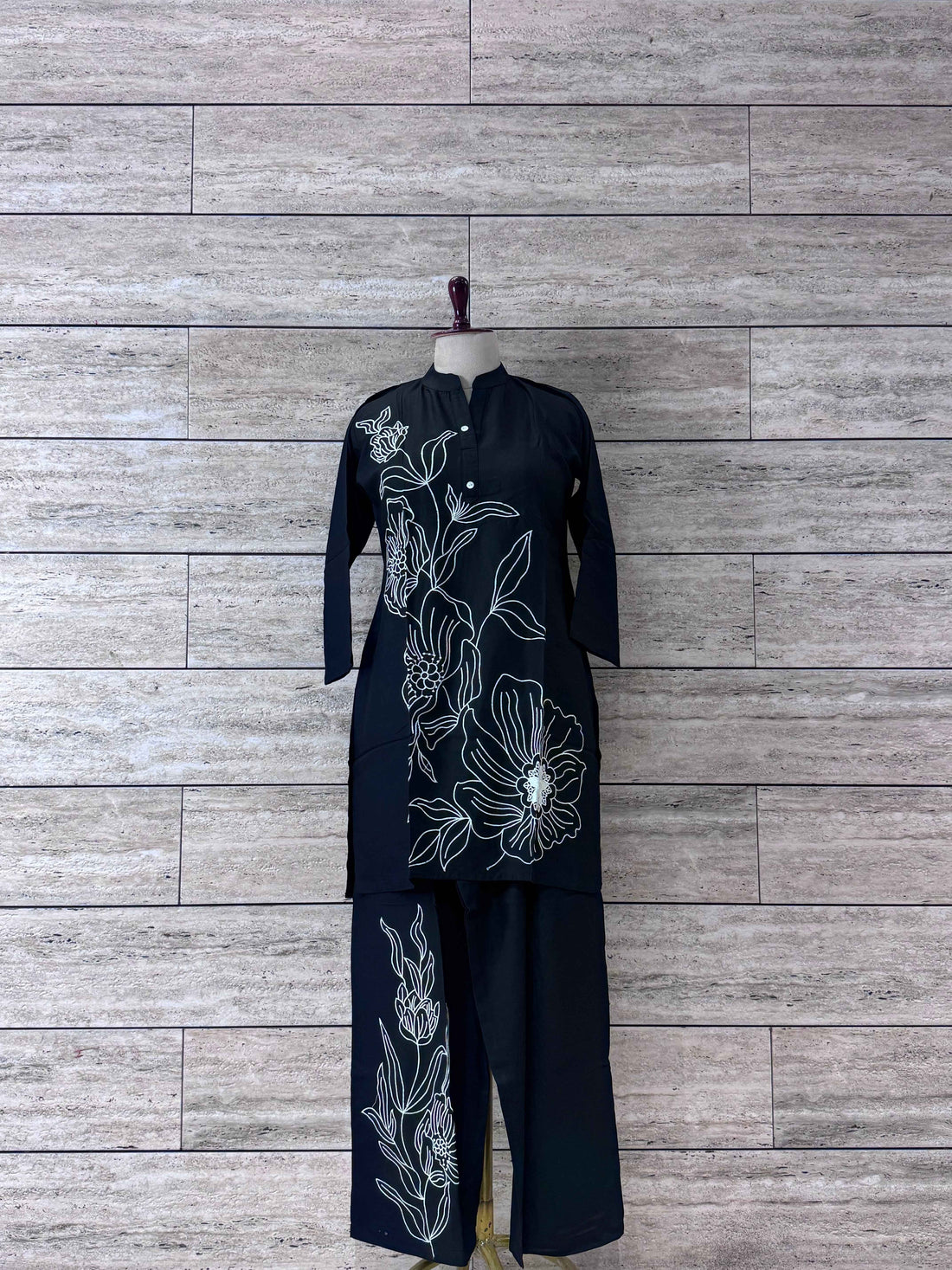 Pure Cotton Co Ords with Fine Embroidery Work