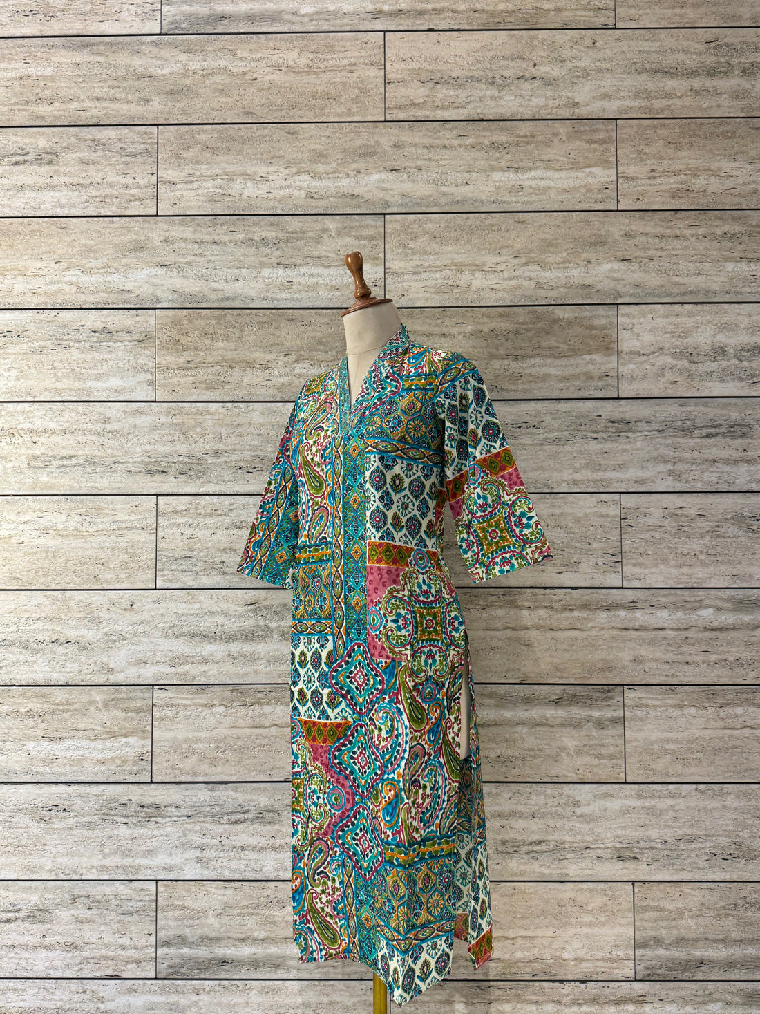 Straight Fit Only Kurta In Pure Cotton   FL0154