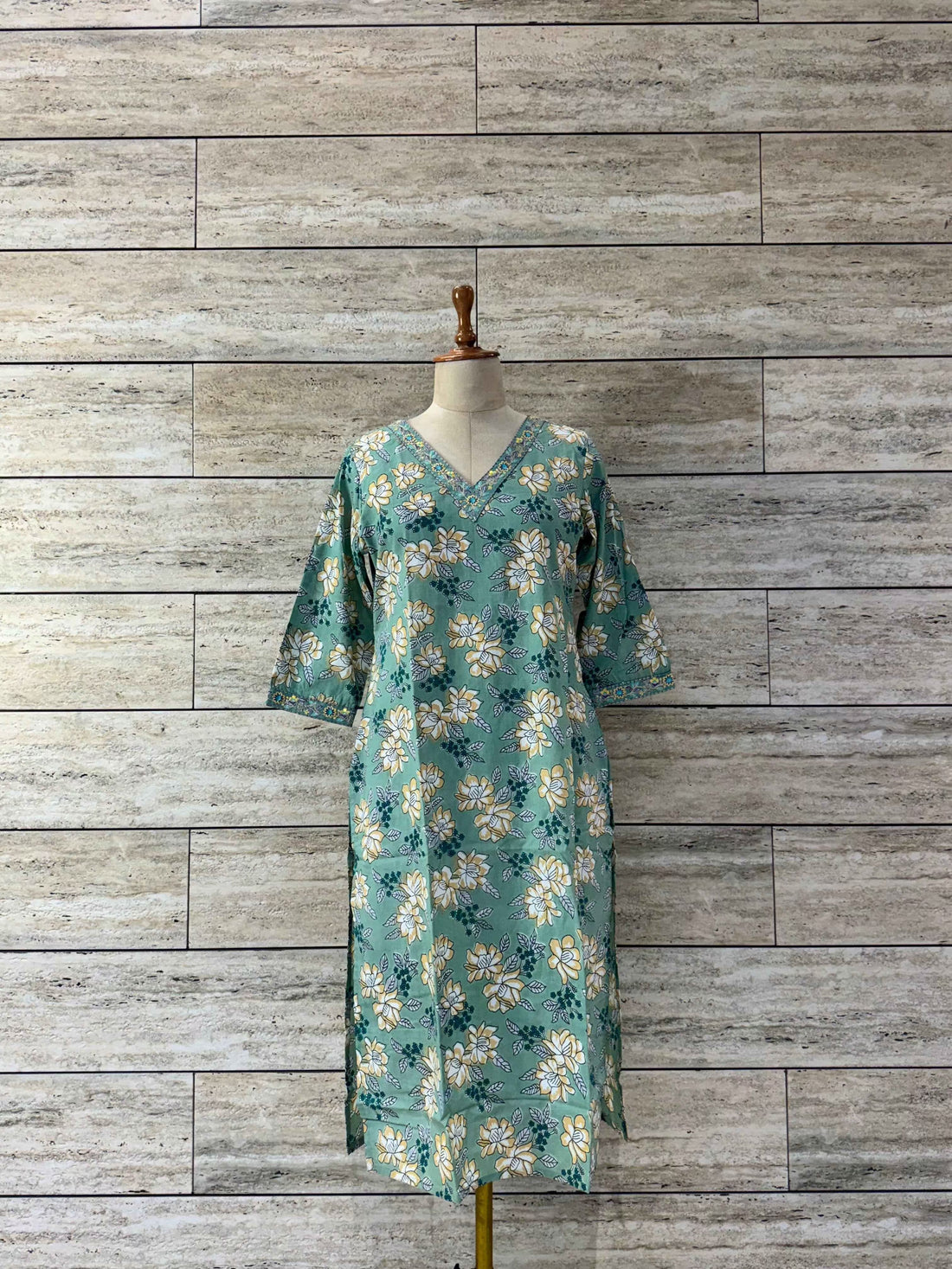 Straight Fit Only Kurta In Pure Cotton