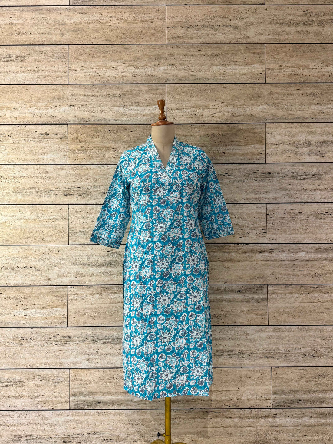 Straight Fit Only Kurta In Pure Cotton