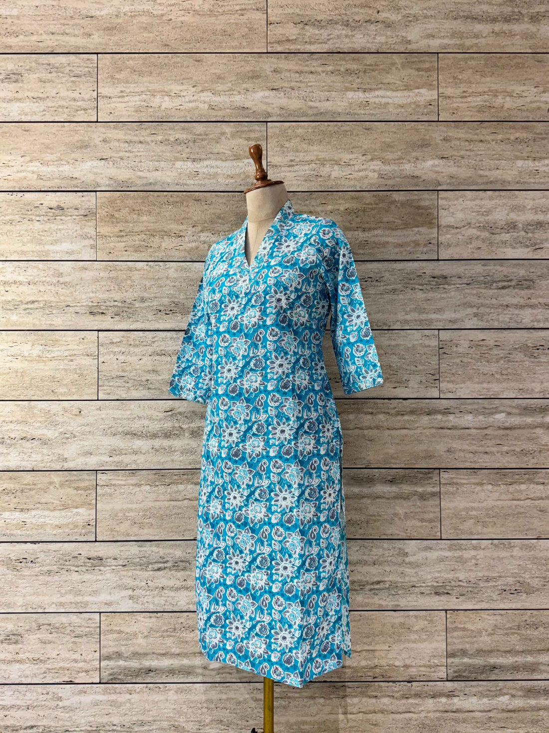 Straight Fit Only Kurta In Pure Cotton