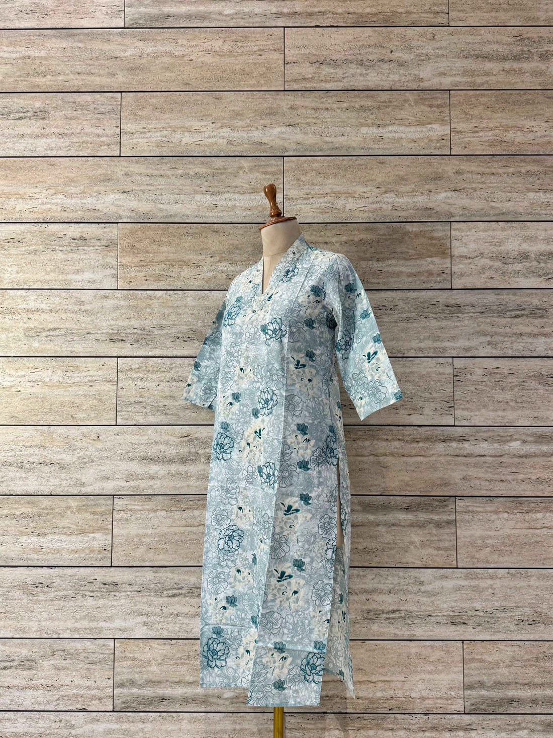 Straight Fit Only Kurta In Pure Cotton