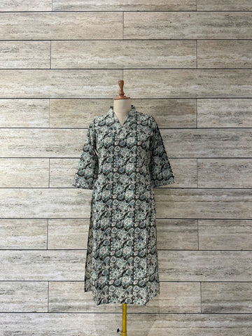 Straight Fit Only Kurta In Pure Cotton OK027