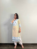 Rayon Hand Block Only Kurta